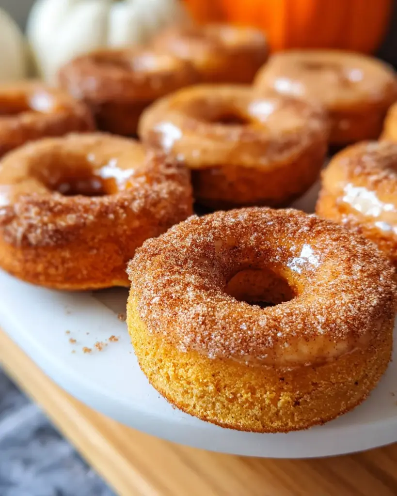 Easy Baked Pumpkin Donuts