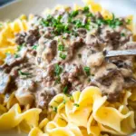 Easy Ground Beef Stroganoff