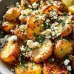 Greek Roast Potatoes With Lemon And Feta