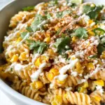 Healthy Mexican Street Corn Pasta Salad