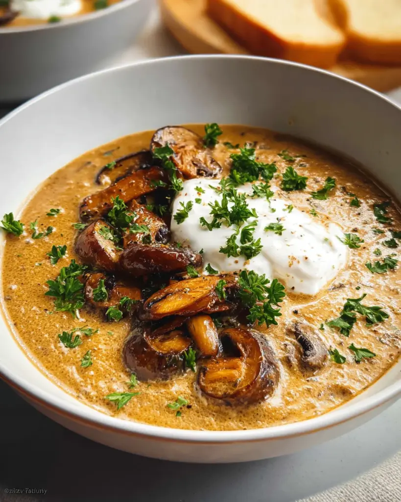 Hungarian Mushroom Soup