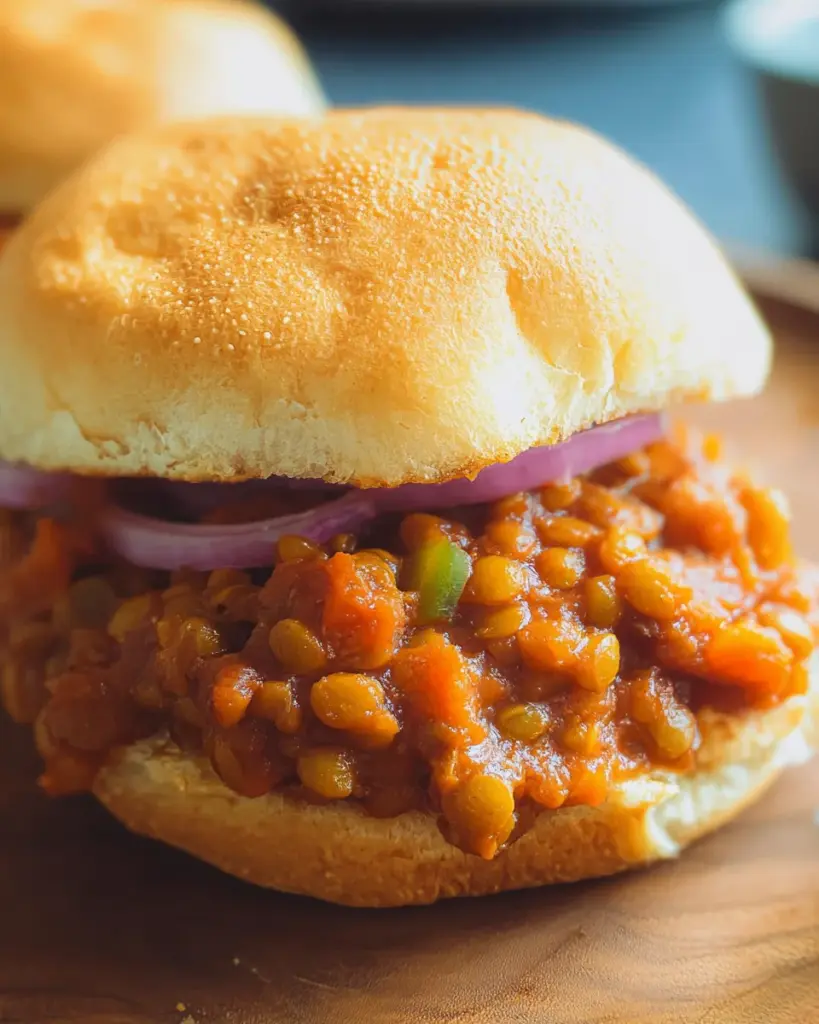 Instant Pot Lentil Sloppy Joes