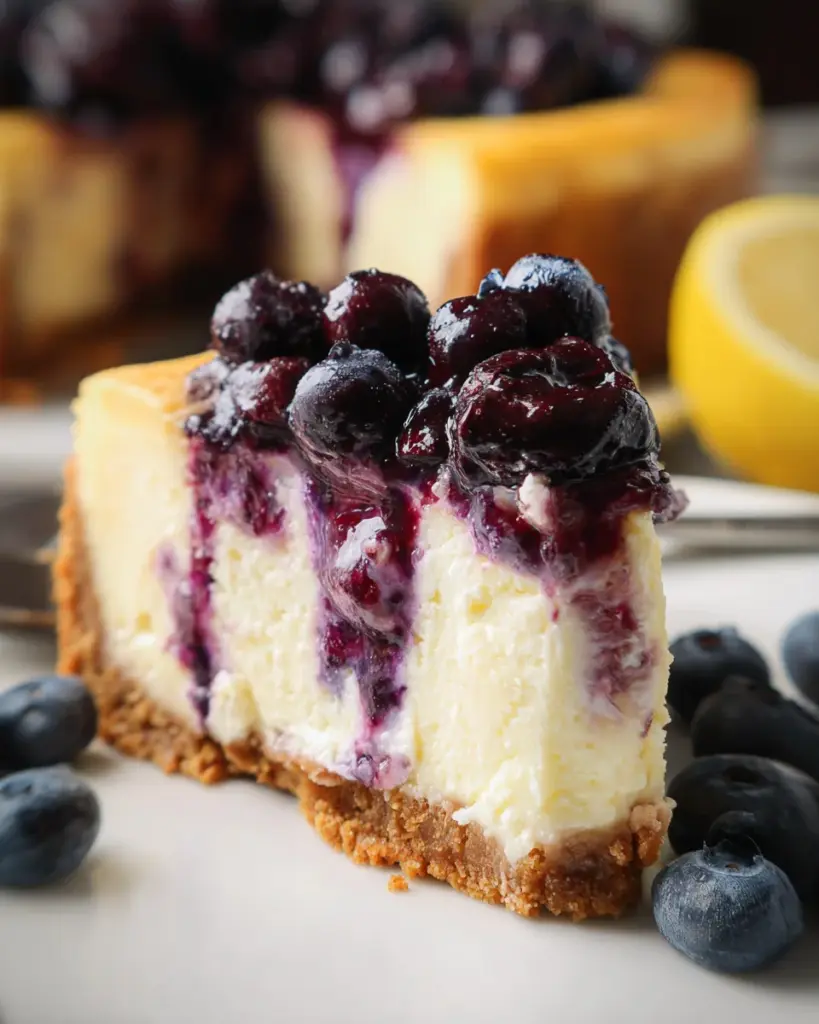 Lemon Blueberry Cheesecake