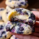Lemon Blueberry Cheesecake Cookies