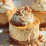 No Bake Pumpkin Mini Cheesecakes