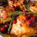 One-Pan Cranberry Rosemary Chicken