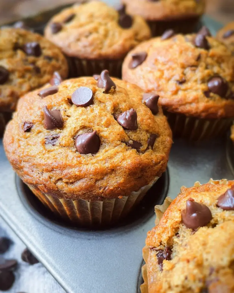 Peanut Butter Banana Muffins