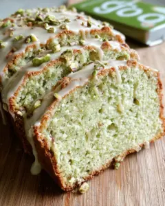 Pistachio Pudding Bread