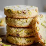 Pistachio Shortbread Cookies