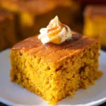 Pumpkin Cornbread {with Cinnamon Honey Butter}