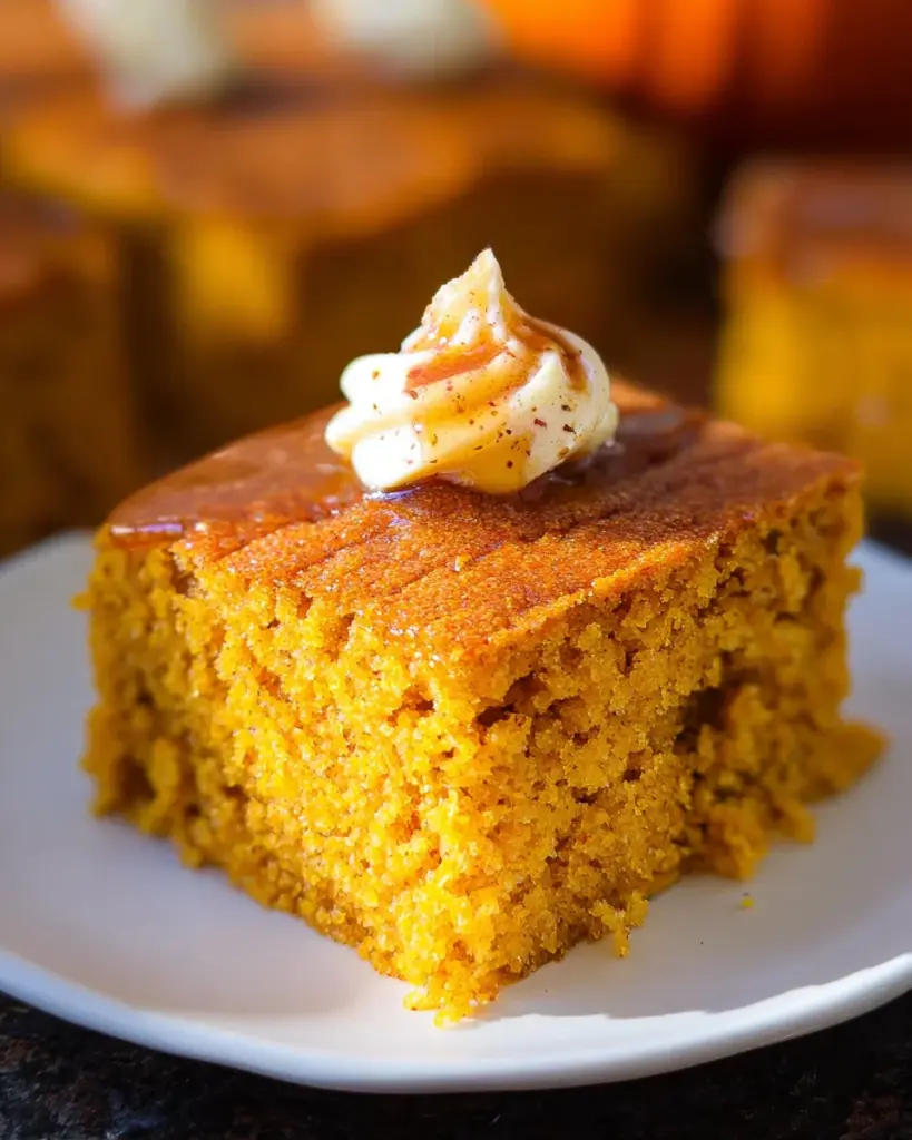 Pumpkin Cornbread {with Cinnamon Honey Butter}