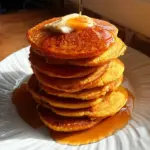 Pumpkin Cottage Cheese Pancakes