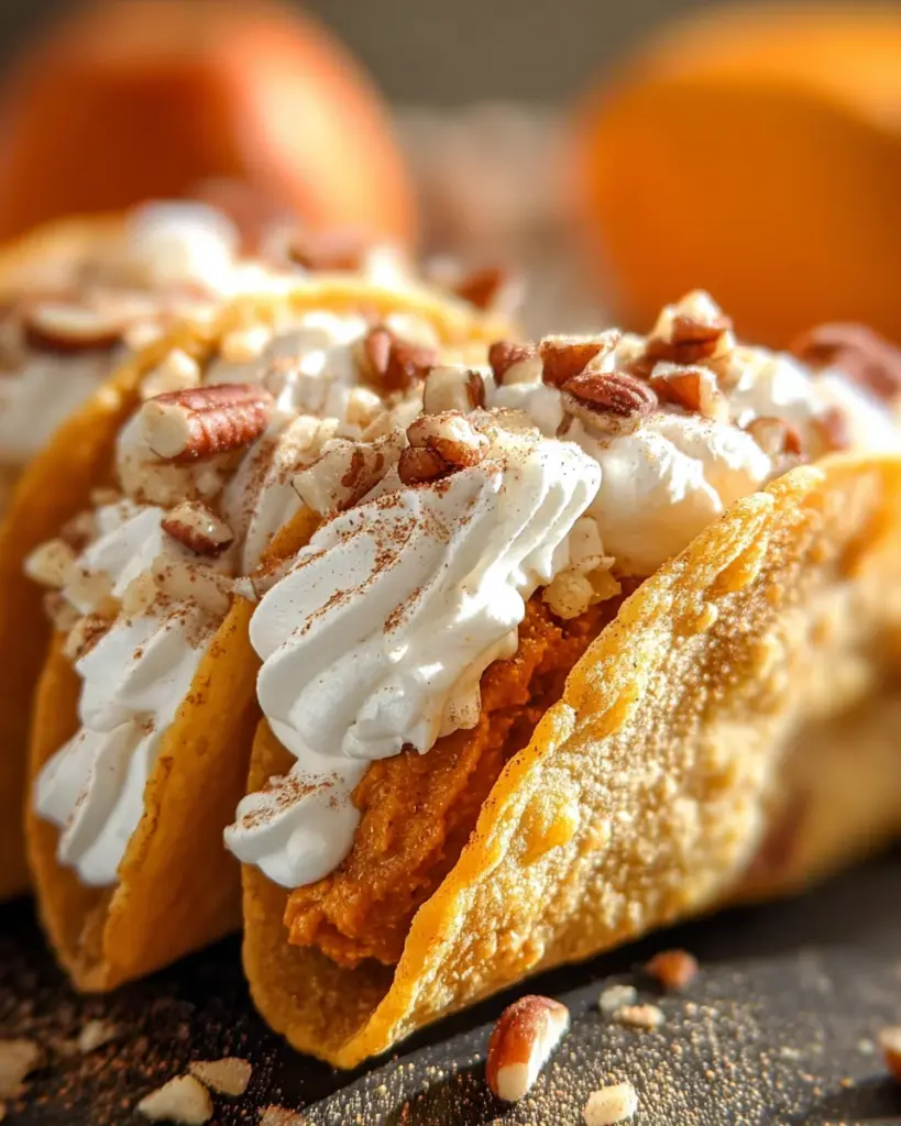 Pumpkin Pie Tacos