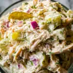 Savory Dill Pickle Chicken Salad