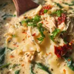 Slow Cooker White Lasagna Soup