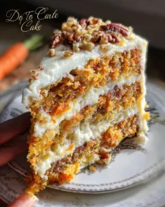 To Die For Carrot Cake
