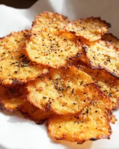 1 Ingredient Cottage Cheese Chips