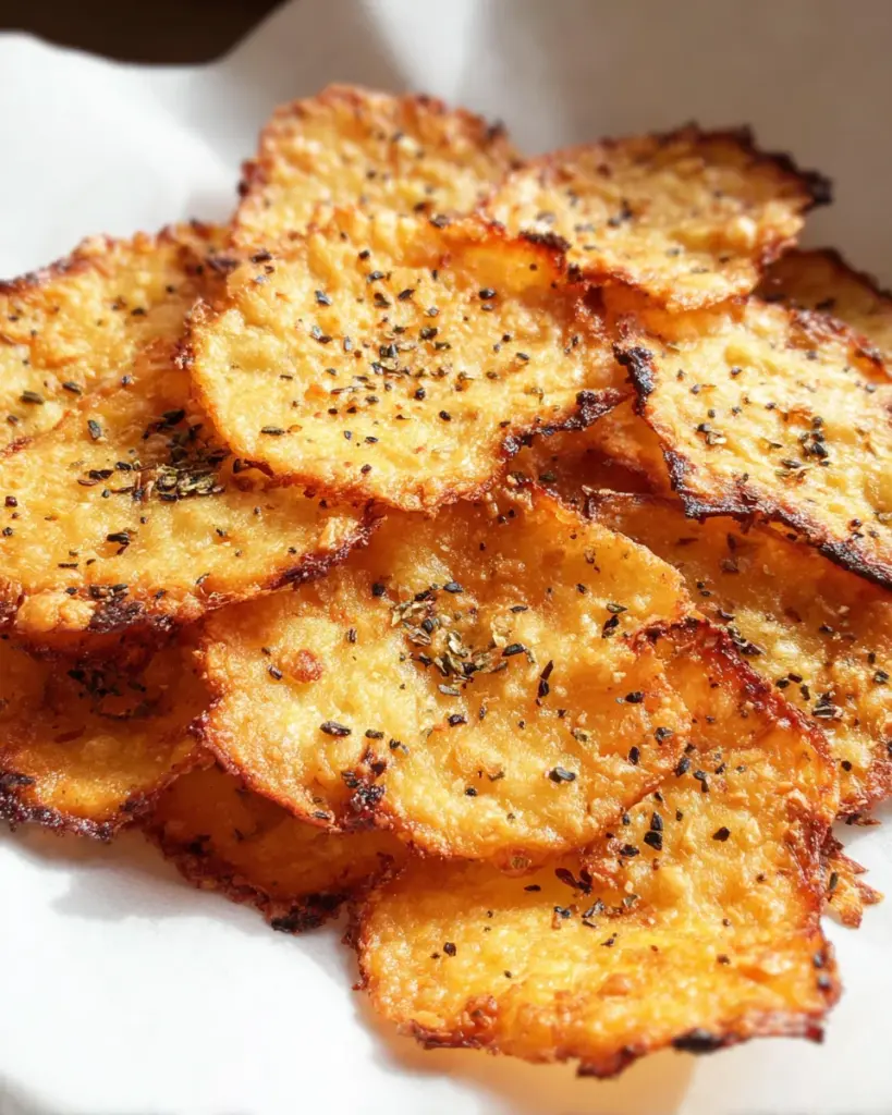 1 Ingredient Cottage Cheese Chips