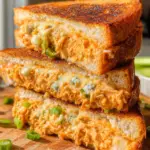 Buffalo Chicken Grilled Cheese