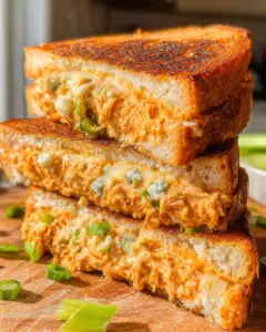 Buffalo Chicken Grilled Cheese