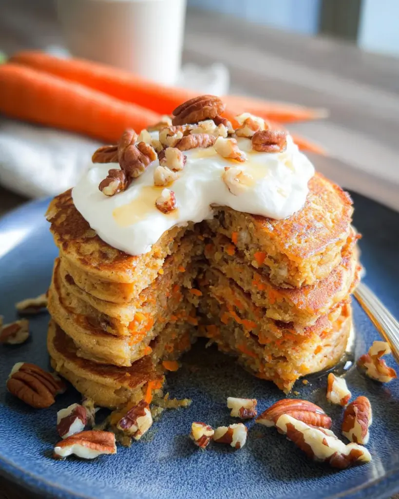 Carrot Cake Pancakes