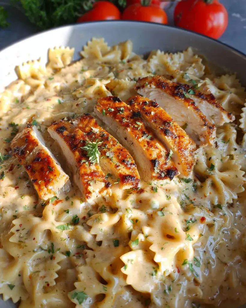 Chicken Garlic Parmesan Pasta