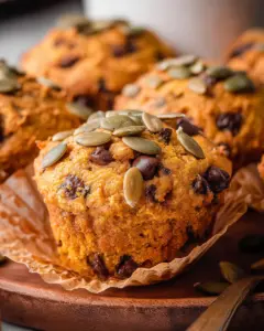 Cottage Cheese Pumpkin Muffins