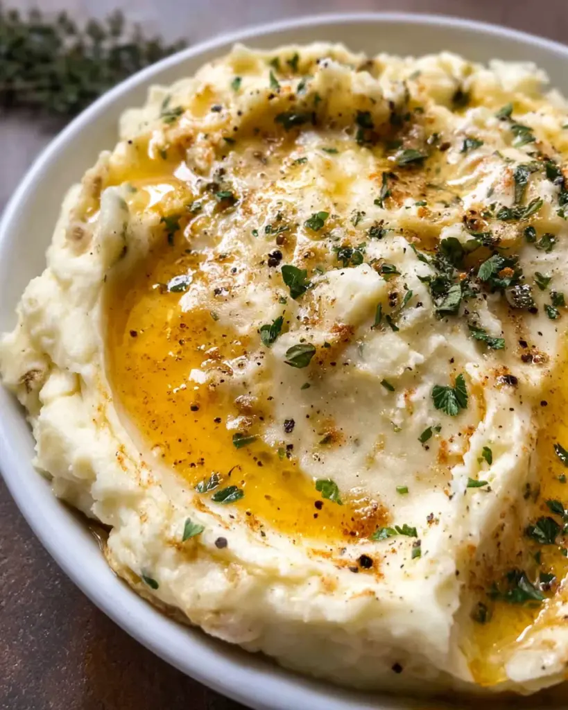 Cowboy Butter Mashed Potatoes
