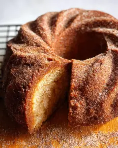 Cozy Moist Apple Cider Bundt Cake