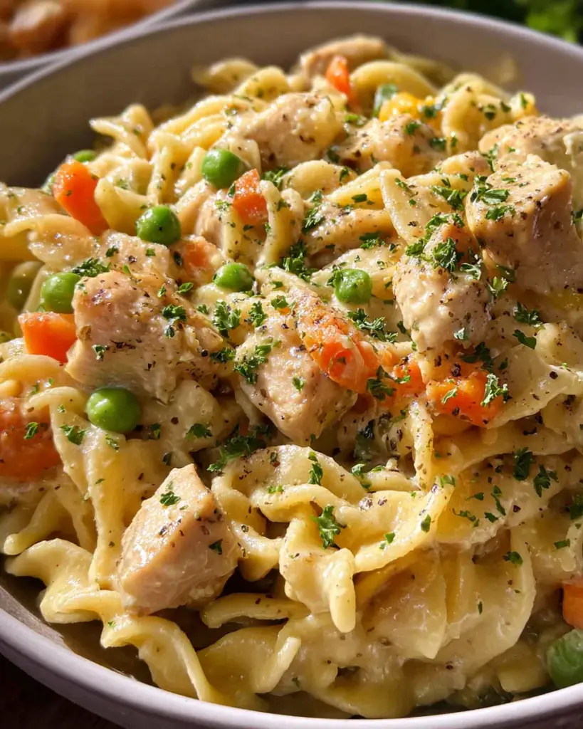 Creamy Chicken Pot Pie Pasta