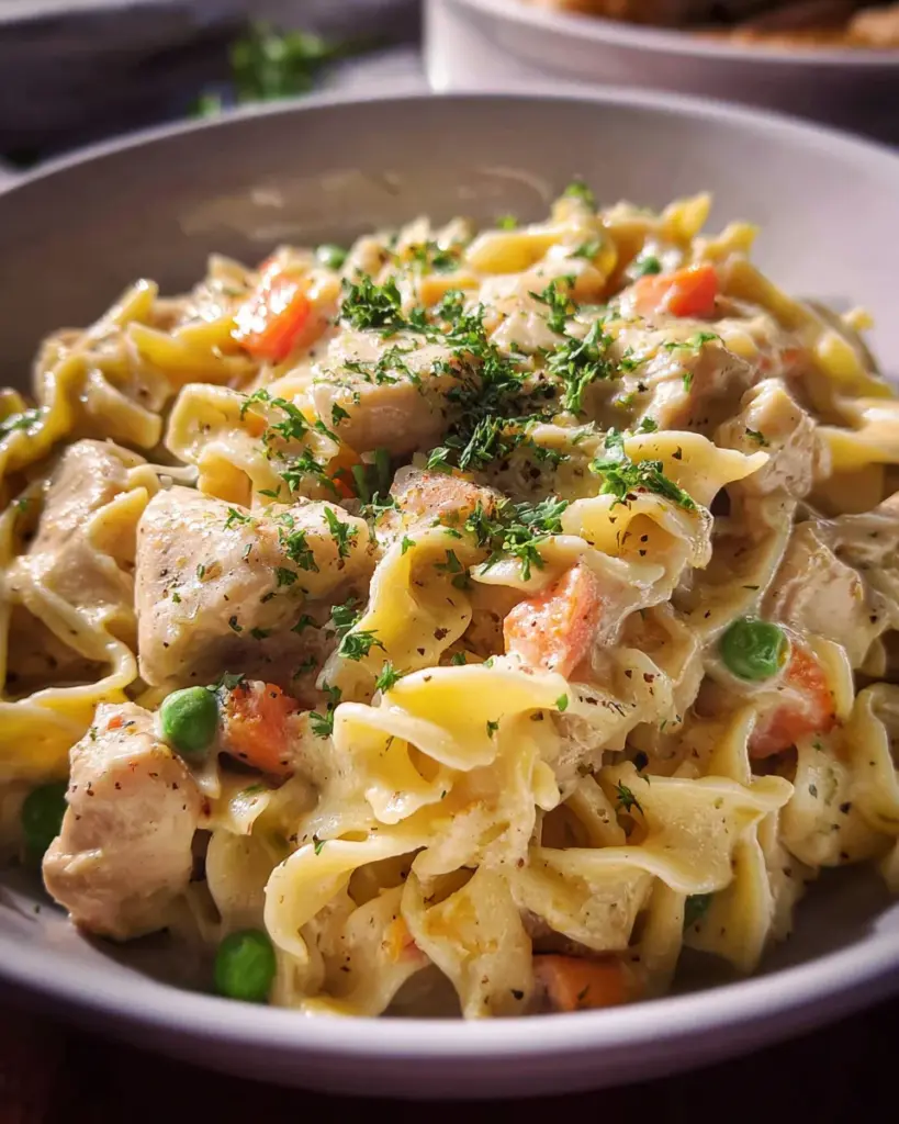 Creamy Chicken Pot Pie Pasta