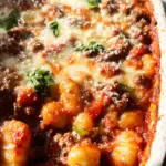 Easy Bolognese Gnocchi Bake