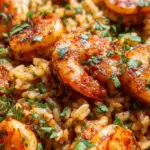 Easy Cajun Shrimp & Rice