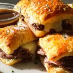 French Dip Stuffed Biscuits