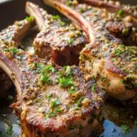 Garlic and Herb Crusted Lamb Chops Recipe