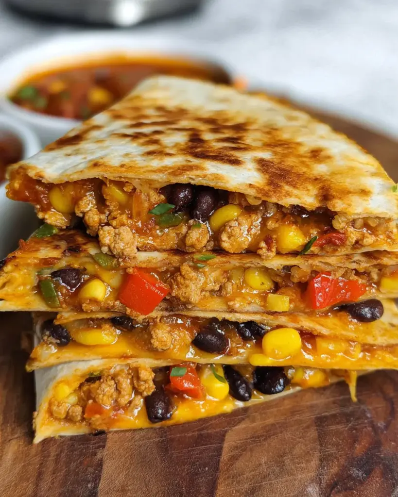Ground Turkey Quesadillas