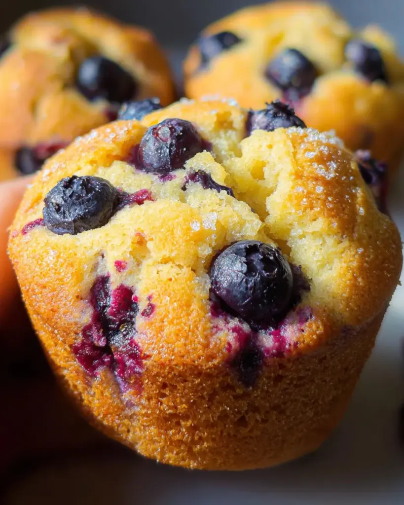 Healthy Blueberry Muffins