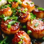 Honey Garlic Butter Scallops