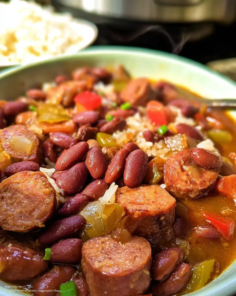 Instant Pot Red Beans and Rice Recipe