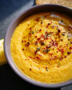 Lebanese Lemon Lentil Soup Recipe