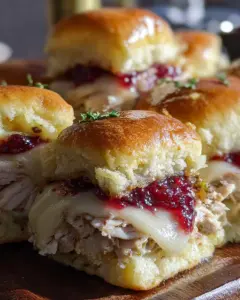 Leftover Turkey Sliders