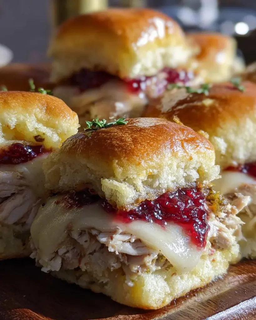Leftover Turkey Sliders