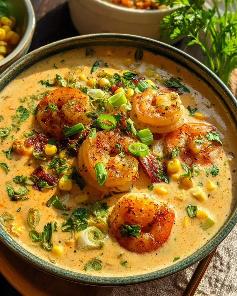 Louisiana Shrimp and Corn Bisque Recipe