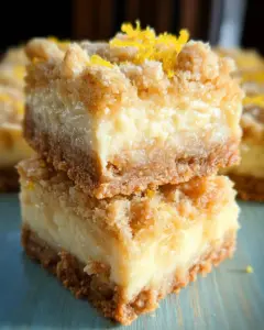 Oatmeal Lemon Cream Bars