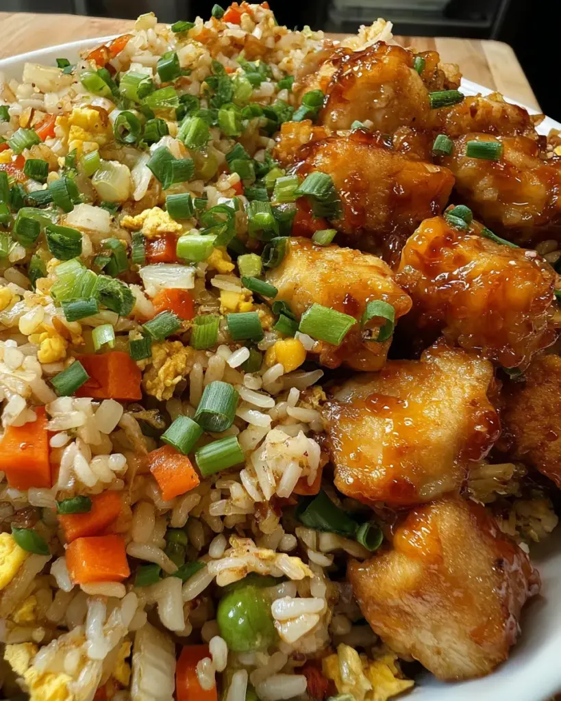 Orange Chicken Fried Rice