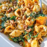 Pumpkin Feta Pasta