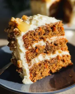 Scratch Carrot Cake with Pineapple