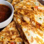 Shredded Chicken Quesadillas