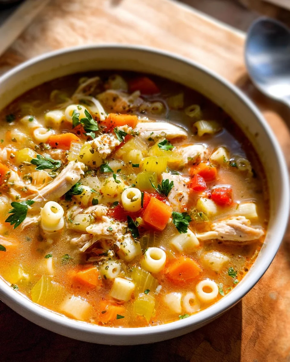 Sicilian Chicken Soup